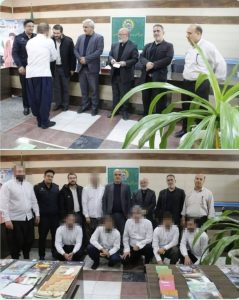 در ایام ماه مبارک رمضان انجام شد: تقدیر از فعالان کتاب و کتابخوانی در زندان ملایر