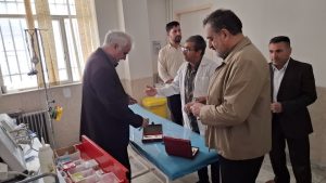 بازدید سرزده رئیس دانشگاه علوم پزشکی همدان از پایگاه اورژانس جادهای جوکار