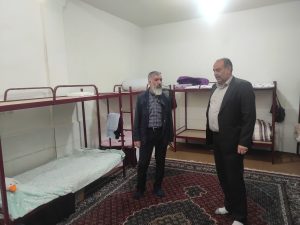 بازدید رئیس شورای شهر از دانشکده علوم قرآنی ملایر به مناسبت هفته خوابگاهها