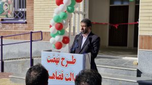 افتتاح مدرسه خیرساز و طرح هادی روستای چشمه زورق با حضور استاندار همدان