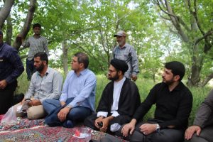 شوق مردم در جشن شکرگزاری آبگیری بند روستای رضوانکده