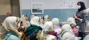 ” لبخند سلامت” دانش‌آموزان در بیمارستان مهر ملایر