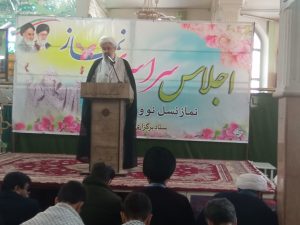 امام جمعه ملایر: جایگاه مساجد باید مثل اوایل انقلاب پُررنگ و فعال شود/  هیئت امنای مساجد برای جذب جوانان تلاش کنند