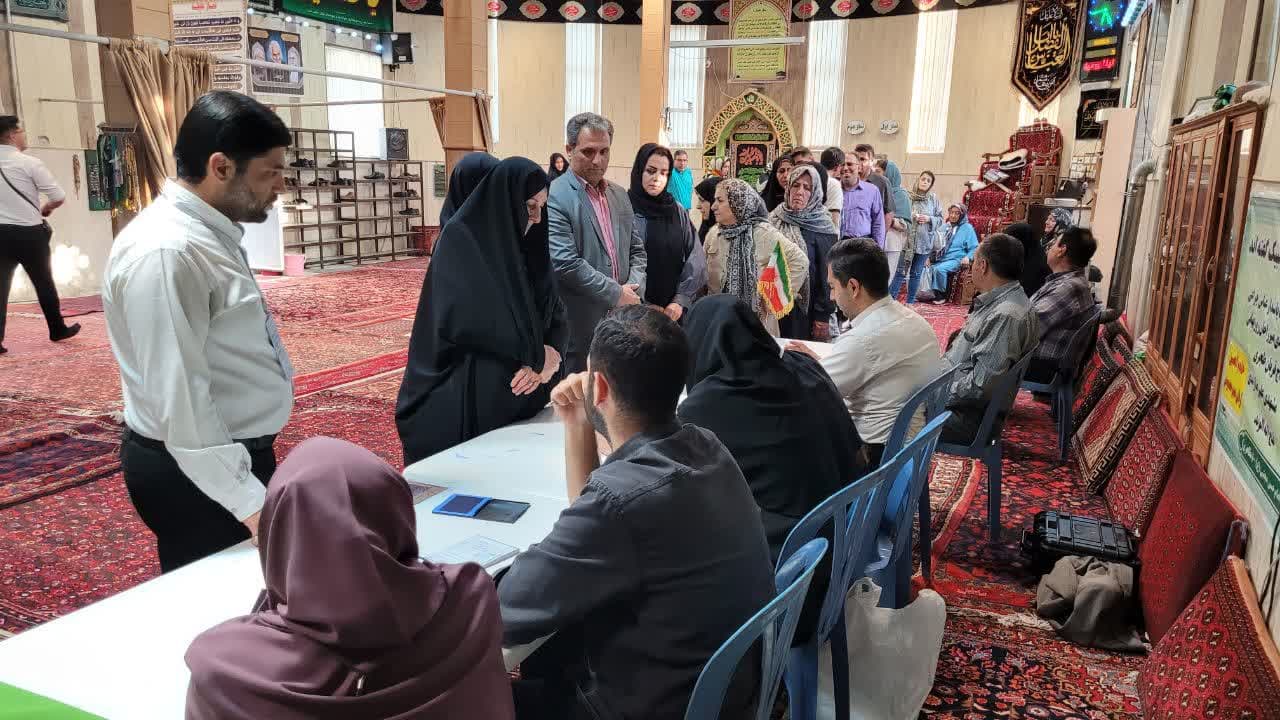 گزارش تصویری / حضور و شرکت فرماندار ملایر در انتخابات چهاردهمین دوره ریاست جمهوری