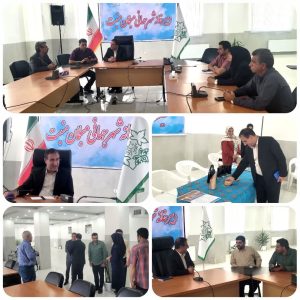 بازدید شهردار ملایر از ستاد اسکان ششمین جشنواره ملی مبلمان منبت در فرهنگسرای شهید احدی