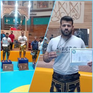 پهلوان ملایری؛ نایب قهرمان مسابقات ورزش‌های زورخانه‌ای کارگران کشور