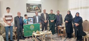 دیدار خادمیاران رضوی ملایر با خانواده شهدای اقتدار و دفاع مقدس