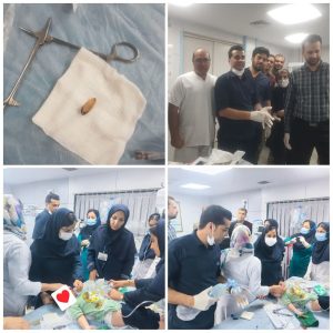 ۳ ساعت تلاش نفس‌گیر برای نجات جان کودک ۸ ماهه/کودک از خفگی رها شد