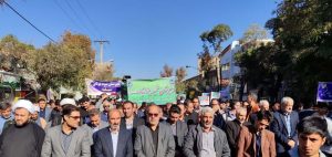 راهپیمایی یوم الله ۱۳ آبان؛ نمایش وحدت و پایداری در ملایر