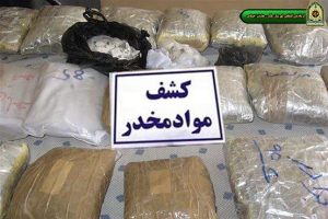 کشف بیش از ۲۰ کیلو گرم موادمخدر تریاک در ملایر