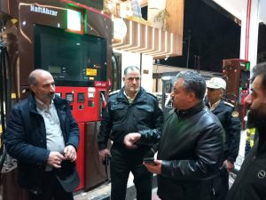 آغاز رسمی بنزین سه‌نرخی/ بازدید شبانه فرماندار ملایر از شرکت نفت و بررسی وضعیت تأمین سوخت