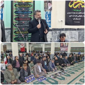 دکتر جواد شریفی مدیر &#۸۲۲۰;گروه جهادی یاران وصال ملایر:&#۸۲۲۱;بیعت&#۸۲۲۱; با مقام معظم رهبری و نظام مقدس جمهوری اسلامی ایران، مصداق &#۸۲۲۰;جهاد&#۸۲۲۱; بعنوان یکی از فروع دین و پاسداری از اصول دین است