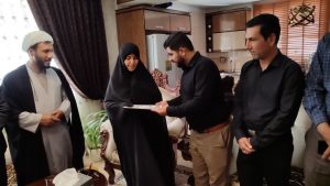 گزارش تصویری دیدار فعالان رسانه‌ای ملایر با خانواده شهید خدامراد رشیدی