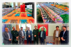 ۱۰۰۰ بسته آموزشی میان دانش‌آموزان نیازمند ملایر توزیع شد